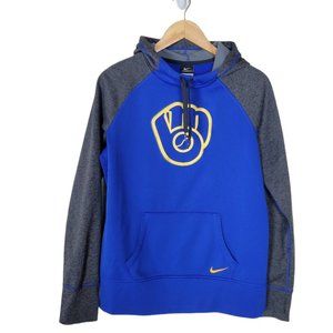 Therma Fit-NIKE Sweatshirt Milwaukee Brewers Original Logo